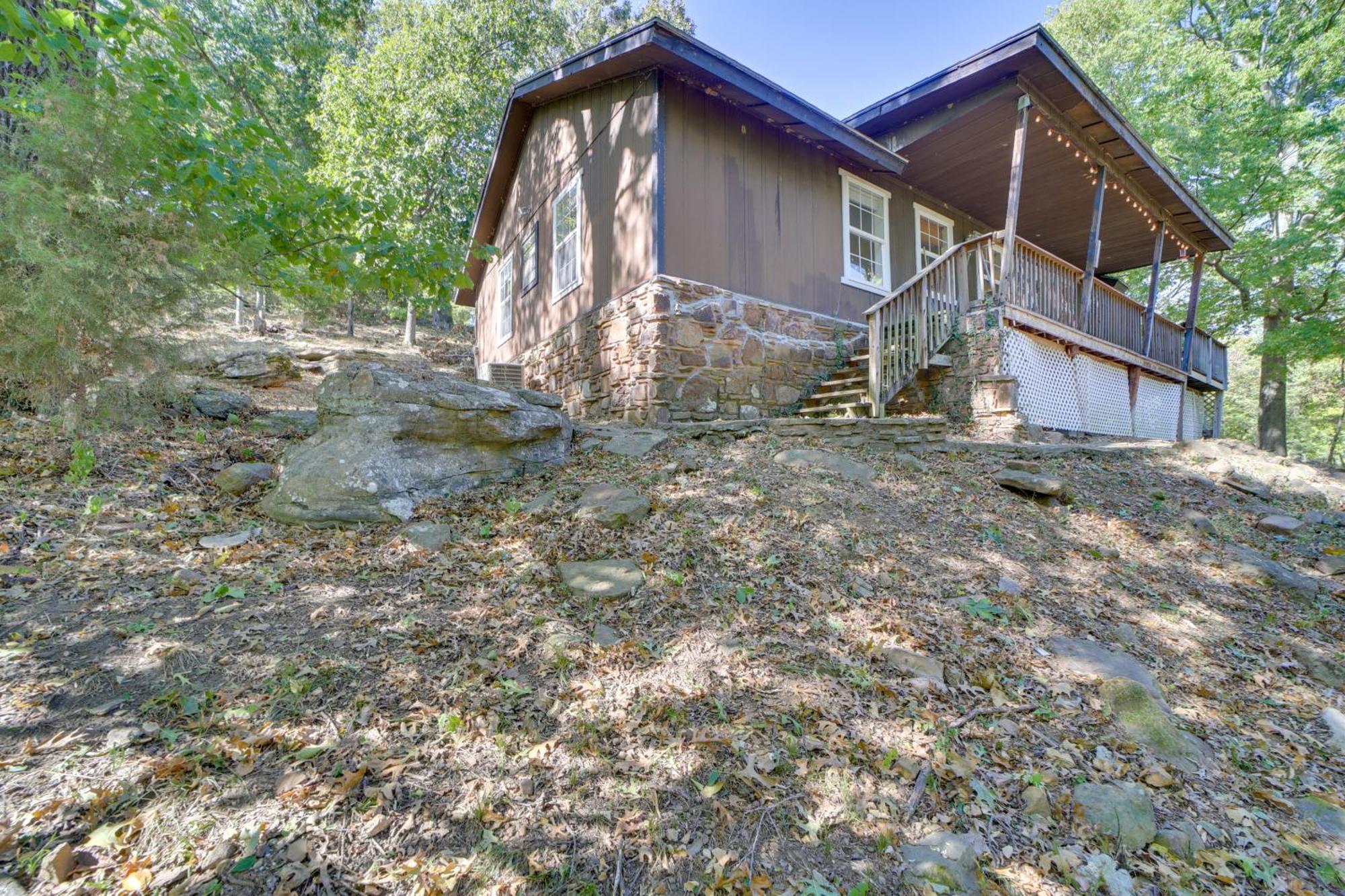 Secluded Vian Retreat Close To Tenkiller Lake Екстер'єр фото