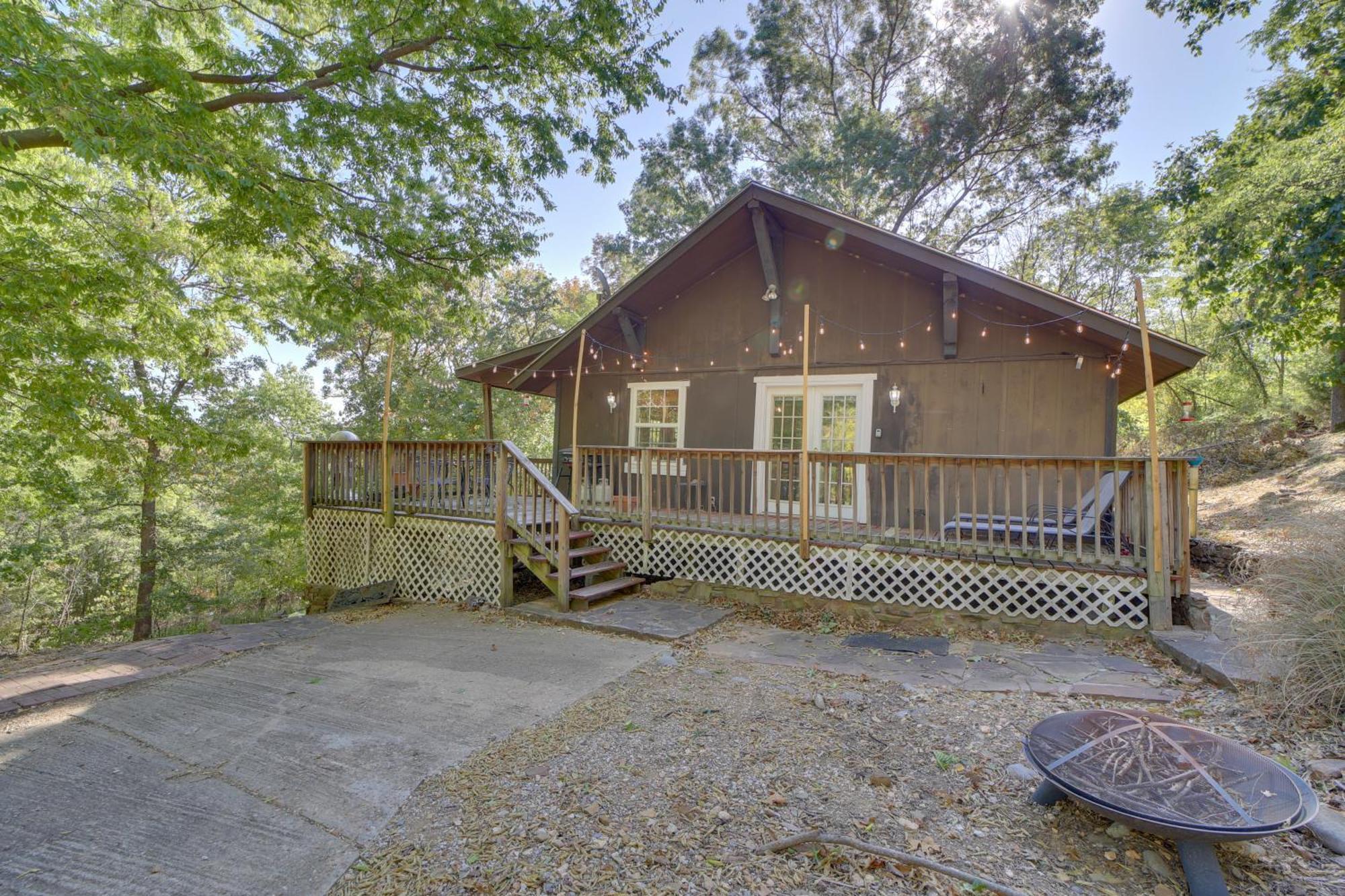 Secluded Vian Retreat Close To Tenkiller Lake Екстер'єр фото